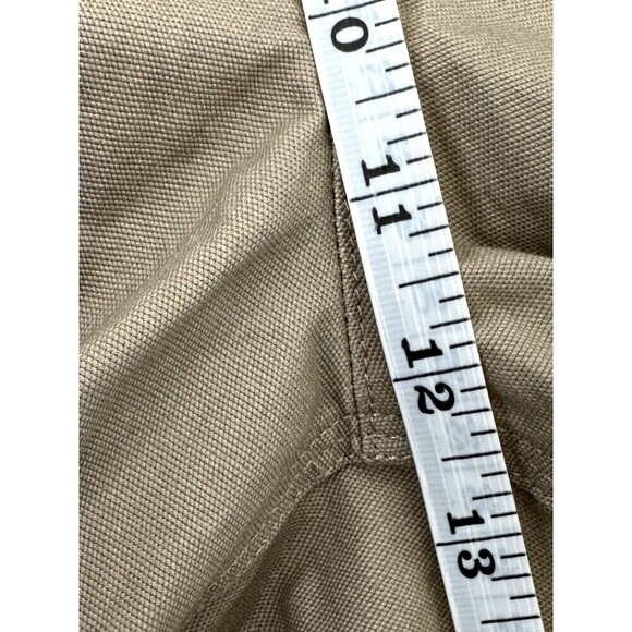 Duluth Trading Flex Fire Hose Cargo Pants Men's 48X30 Khaki Relaxed Fit Work - Picture 10 of 11